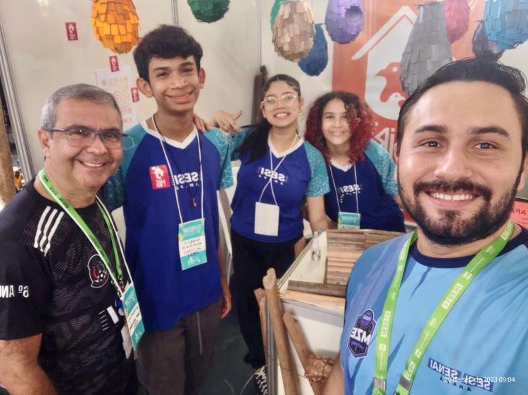 Com propostas científicas inovadoras, Escola SESI Amapá participa da XI Feceap