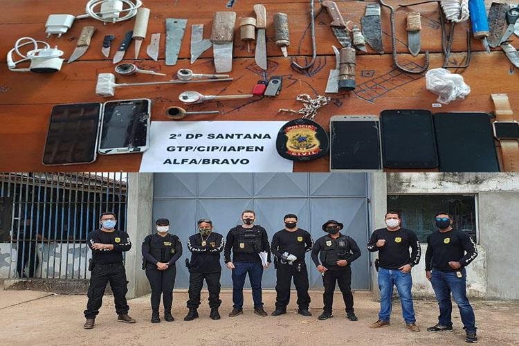 POLÍCIA CIVIL APREENDE CELULARES COM INTERNOS DO IAPEN INVESTIGADOS POR DIVERSOS ESTELIONATOS