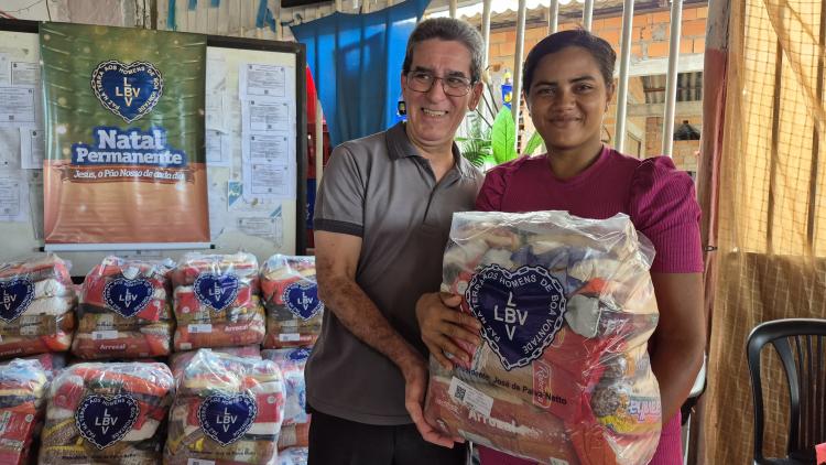 Caravana Solidária da LBV chega ao Amapá com mais de OITO TONELADAS em doações