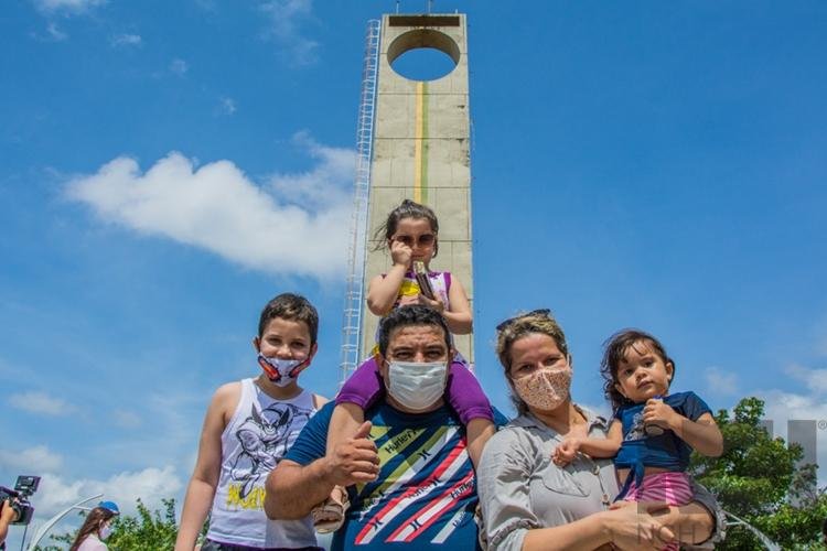 Equinócio da Primavera 2021 terá paredão de escalada, visitação guiada e programação cultural no Marco Zero