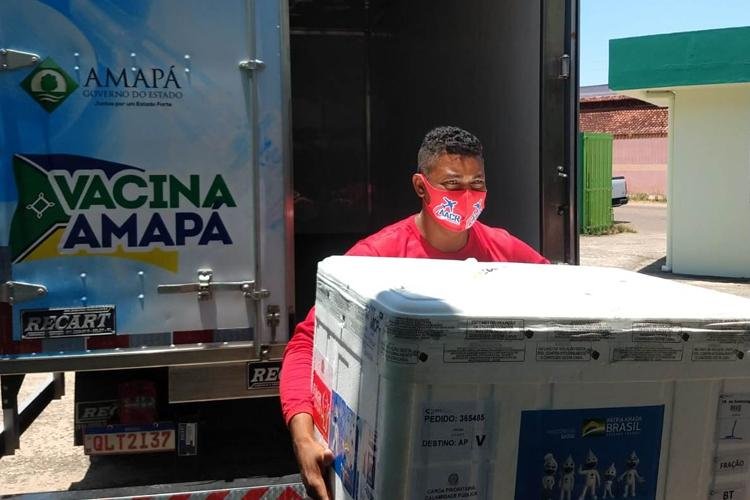 Amapá recebe novo lote com 5 mil doses de Coronavac