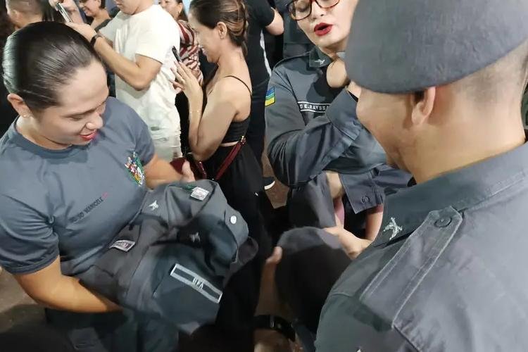 "Noite Cinza" realizada pelo Governo do Amapá simboliza transição, pertencimento e emoção na formação dos novos policiais militares