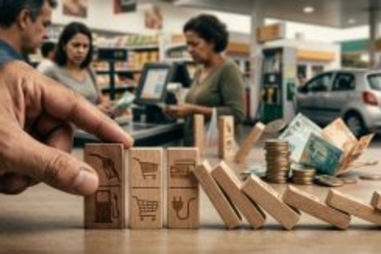 Efeito dominó: PIB de 78,7% afeta bolso do brasileiro