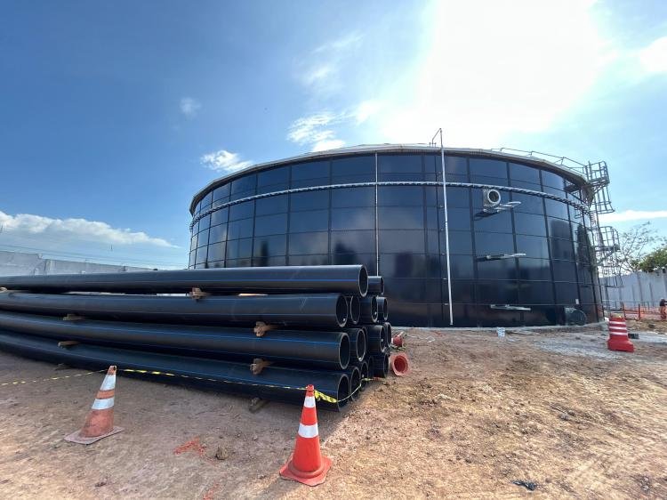 Novo reservatório de água do Buritizal vai reforçar abastecimento de mais 30 mil clientes de Macapá