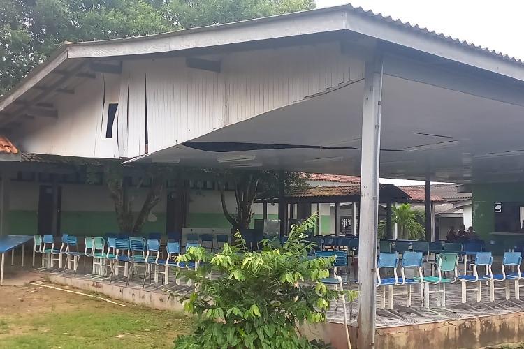 Inspeção técnica do governo prevê risco de desabamento e evita tragédia em escola estadual em Macapá