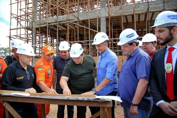 Obras do Governo do Estado na área da segurança pública avançam no Amapá