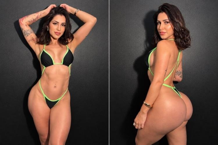 Influenciadora fitness faz ressonância após ser acusada de ter bumbum harmonizado