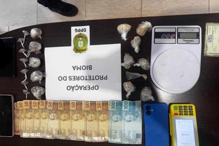 Polícia Civil prende Mulher em flagrante por tráfico de drogas em Porto Grande