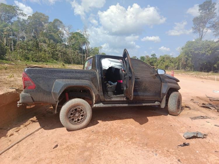 Homem morre carbonizado após grave acidente na BR-156, no sul do Amapá