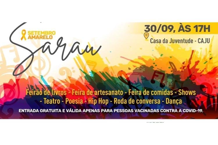Sarau encerrará Setembro Amarelo em Santana