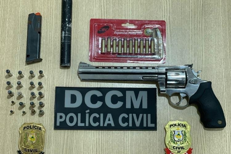 Em Macapá, PC apreende arma usada para ameaçar vítima de violência doméstica