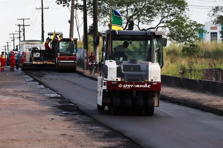 Governo do Amapá pavimenta rua e amplia acesso seguro ao HU e à Rodovia JP