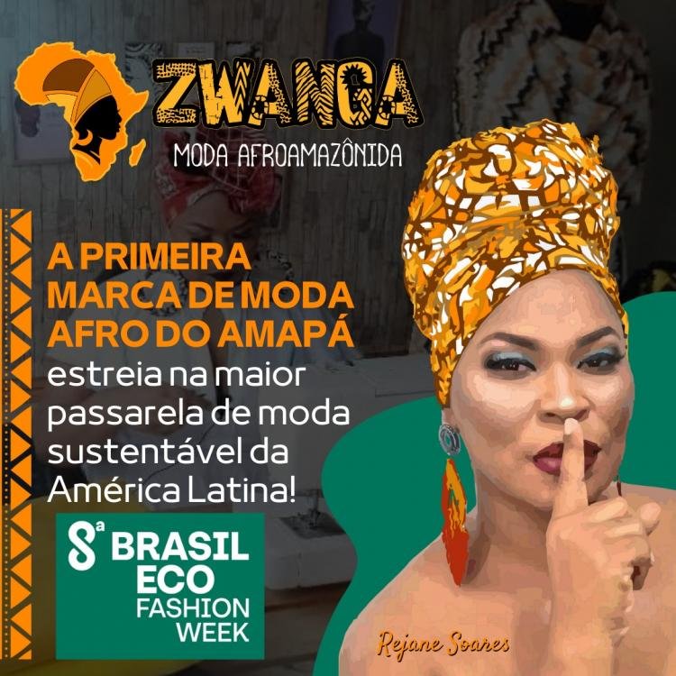 Amapaense estreia na Brasil Eco Fashion Week com a coleção "Afroamapalidade"