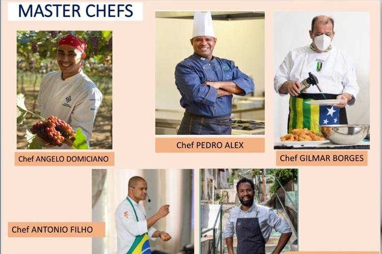 Chefs nacionais participam da Cozinha Show no Festival Sabores de Santana