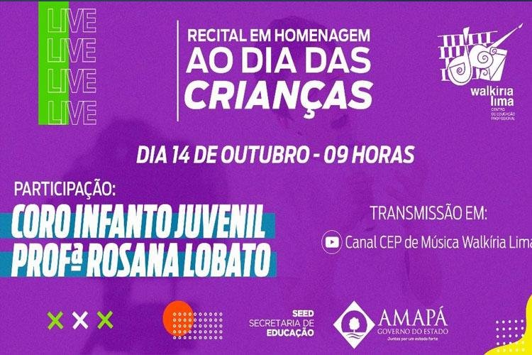 Walkíria Lima apresentará live recital em homenagem ao Dia das Crianças