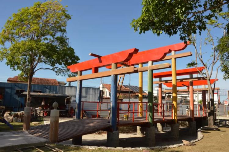 “Valoriza nossa história e nosso legado”, diz uma das referências da comunidade japonesa no Amapá sobre as obras na Praça do Equinócio