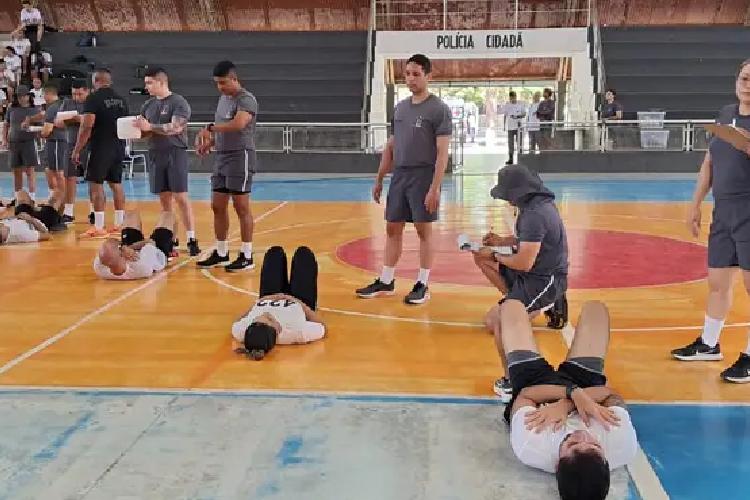 Governo do Amapá inicia testes físicos com integrantes da 3ª turma do concurso da Polícia Militar