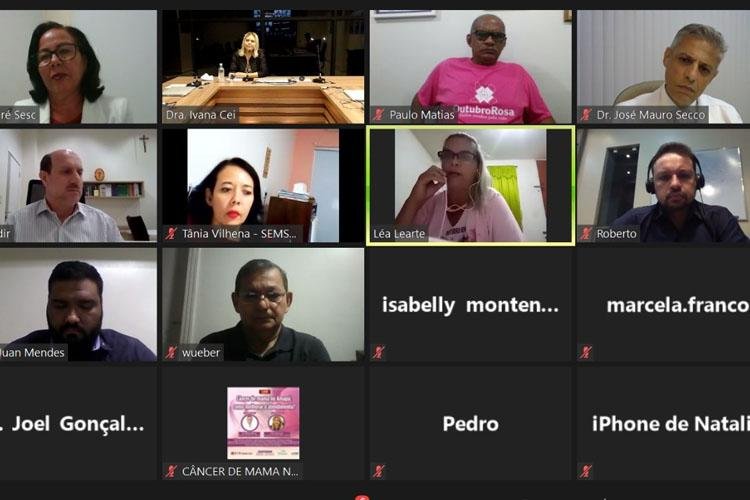 Em live, membros do MP-AP discutem caminhos para melhorar atendimento ao câncer de mama no Estado