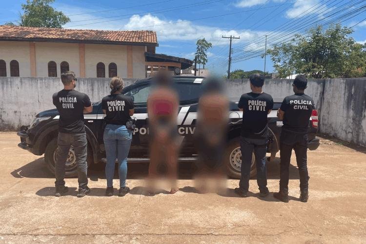 Polícia Civil prende casal em flagrante por homicídio em Calçoene