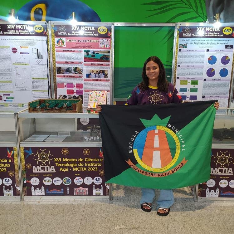 Alunos de Porto Grande conquistam prêmios na Mostra de Ciências e Tecnologias em Belém-PA