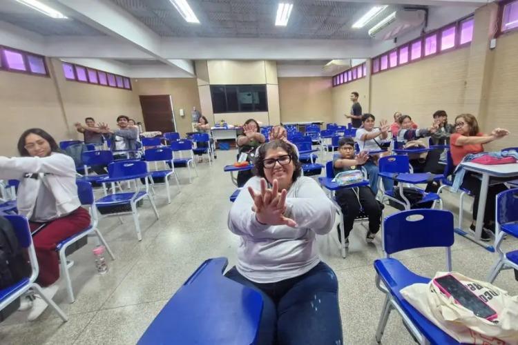 Governo do Amapá leva treinamento de primeiros socorros do Samu a alunos do Cepajob, em Macapá
