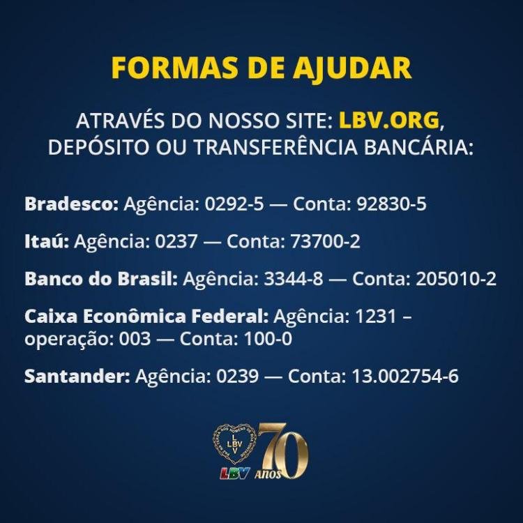 A Solidariedade não pode parar