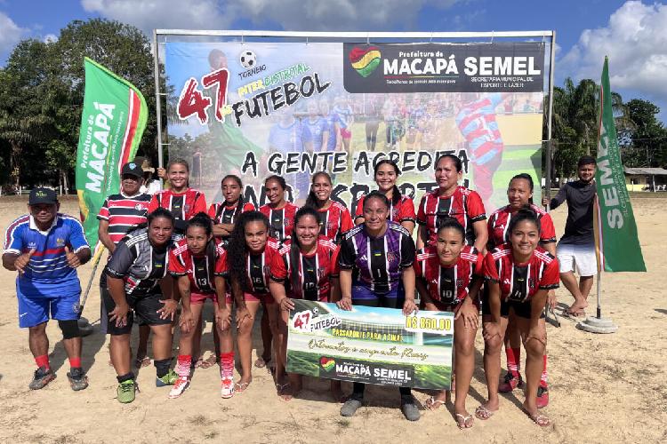 47º Torneio Interdistrital de Futebol movimenta comunidades de Macapá