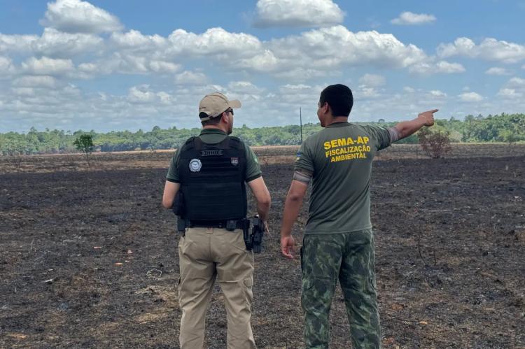 Governo do Amapá divulga balanço parcial da fiscalização ambiental com 100 autos de infração em 2026