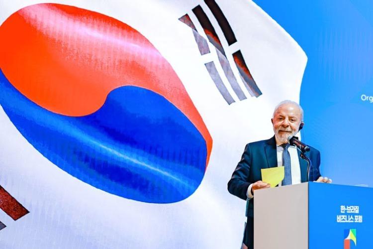 “Essa parceria vai crescer muito”, destaca Lula sobre relação comercial entre Brasil e Coreia do Sul