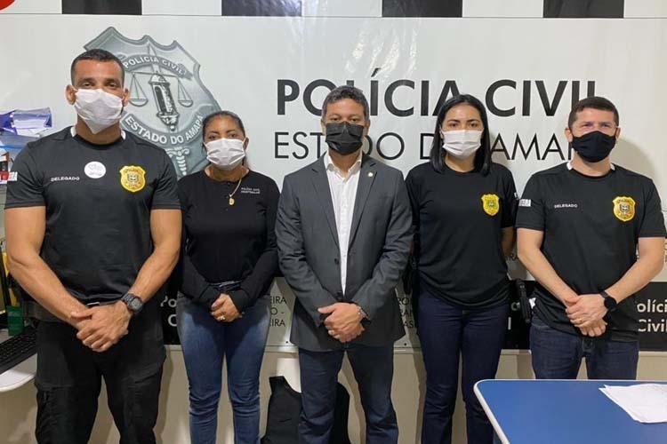Deputado Paulinho Ramos participa da inauguração do Gabinete da Mulher, Criança e Adolescente, em Oiapoque