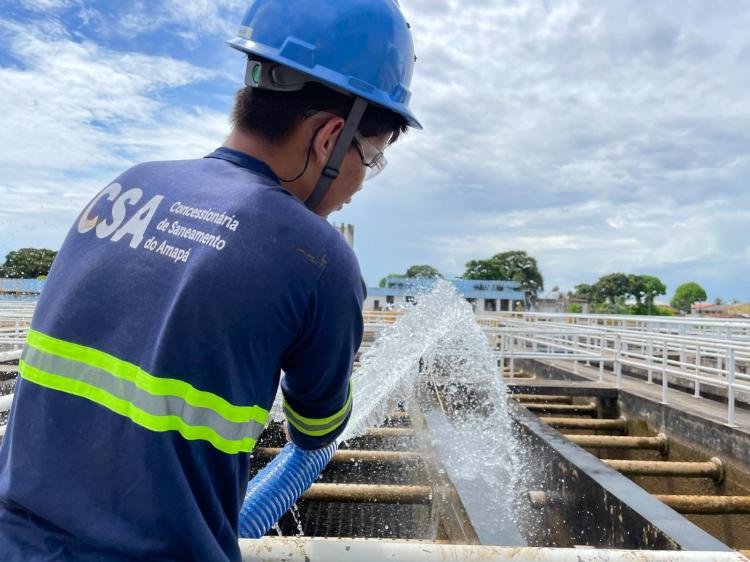 CSA conclui operação de 18h: Normalização do abastecimento de água em Macapá até sexta-feira