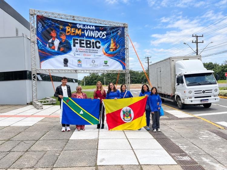 Estudante de Oiapoque é premiado na Feira Brasileira de Iniciação Científica, em Joinville (SC)