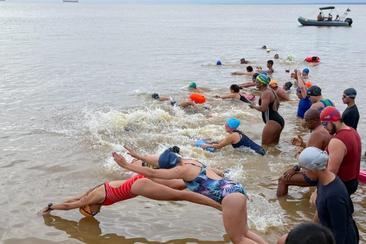 Maratona Aquática abre fim de semana do Festival Esportivo em celebração aos 268 anos de Macapá