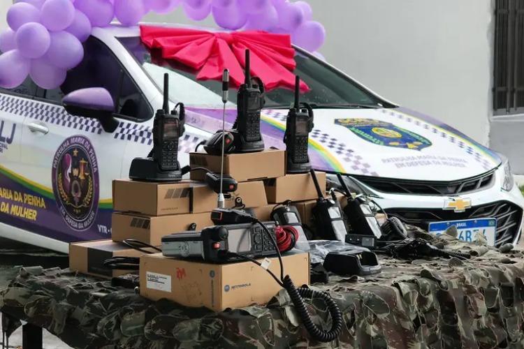 Laranjal do Jari é o primeiro município do estado integrado à rede nacional de segurança e recebe viatura de reforço à proteção das mulheres