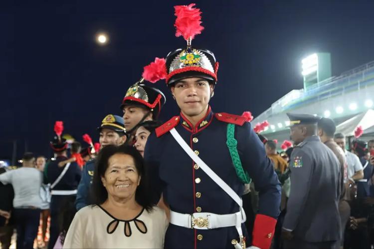'É um privilégio receber essa honraria', comemora cadete do Curso de Formação de Oficiais do Governo do Amapá