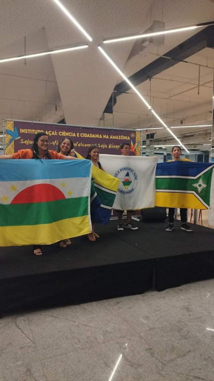 Alunos de Porto Grande conquistam prêmios na Mostra de Ciências e Tecnologias em Belém-PA