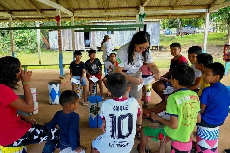 Projeto Bem Viver Parente promove saúde mental entre crianças, jovens e mulheres na aldeia Kumarumã