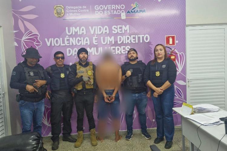 Em Santana, Polícia Civil prende acusado de violência doméstica e reforça importância da denúncia