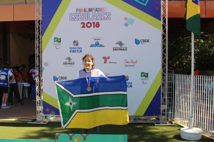 Amapá conquista 16 medalhas nas Paralimpíadas Escolares 2018, em São Paulo