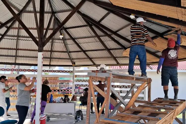 Dança, culinária, grafismo e artesanatos indígenas são preparados para a 54ª Expofeira do Amapá