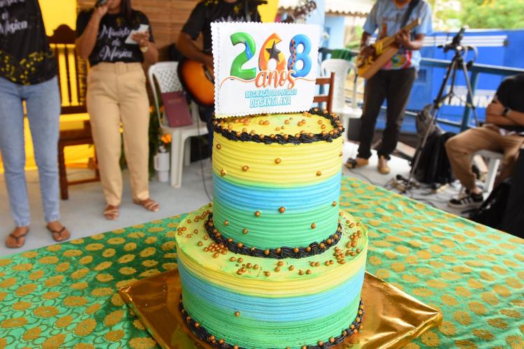 Benção solene e apresentação teatral marcam comemoração de criação do povoado da Ilha de Santana