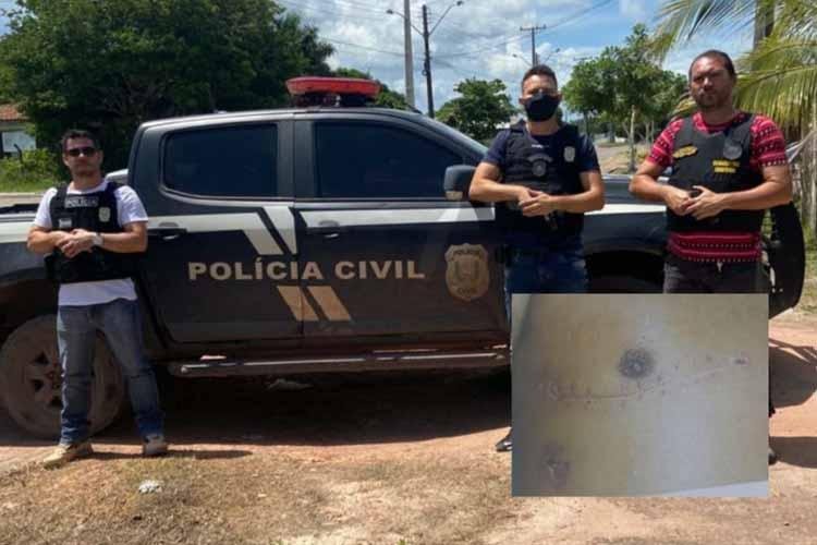 EM MAZAGÃO, POLÍCIA CIVIL PRENDE HOMEM QUE DESFERIU UM GOLPE DE FACA NA REGIÃO PEITORAL DA VÍTIMA APÓS DISCUSSÃO POR UM CIGARRO