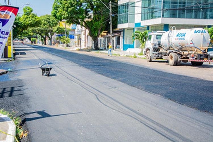 Governo do Amapá investe em mais asfalto para Macapá
