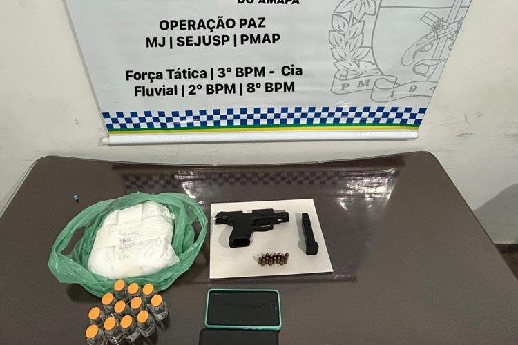 Força Tática prende quatro suspeitos em ação conjunta em Macapá e Santana