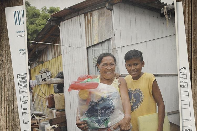 LBV promove ação emergencial em apoio a famílias em situação de vulnerabilidade