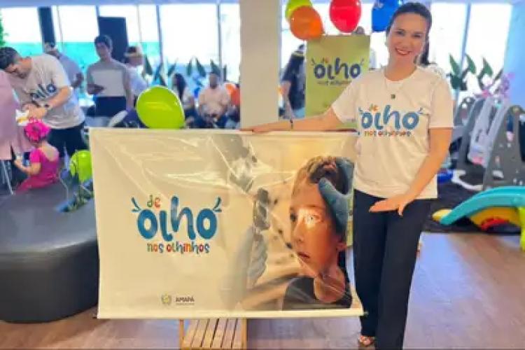 'Essa conscientização é inovadora para nós', diz pai ao conhecer campanha do Governo do Amapá sobre o retinoblastoma