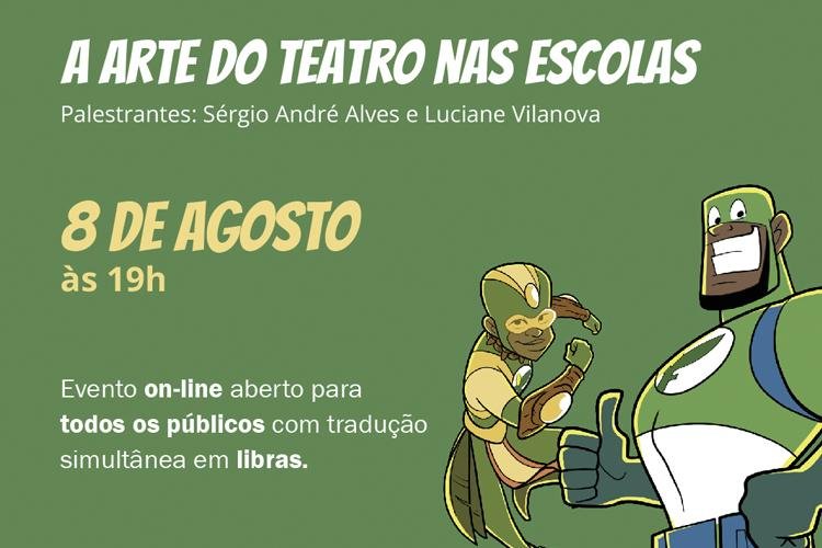 VR Projetos promove oficina online sobre teatro nas escolas públicas