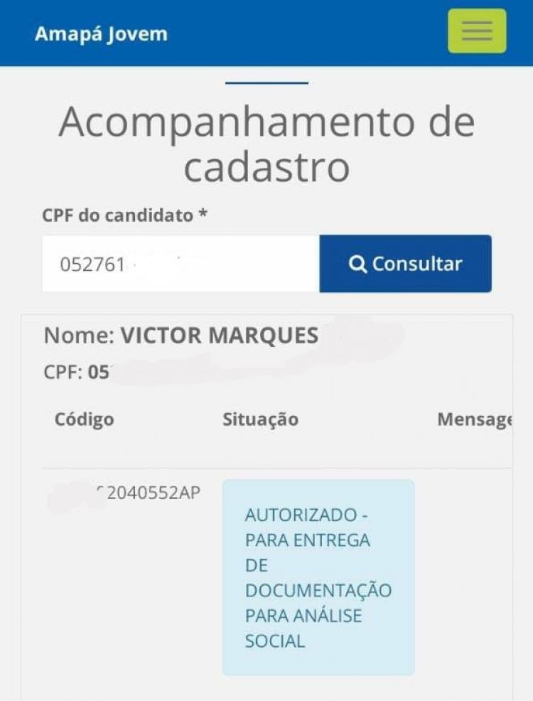 Última semana para entrega de documentos da 7ª chamada do Amapá Jovem