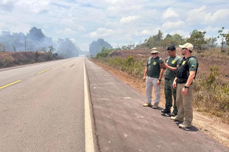 Governo do Amapá alerta para riscos da fumaça de queimadas nas rodovias
