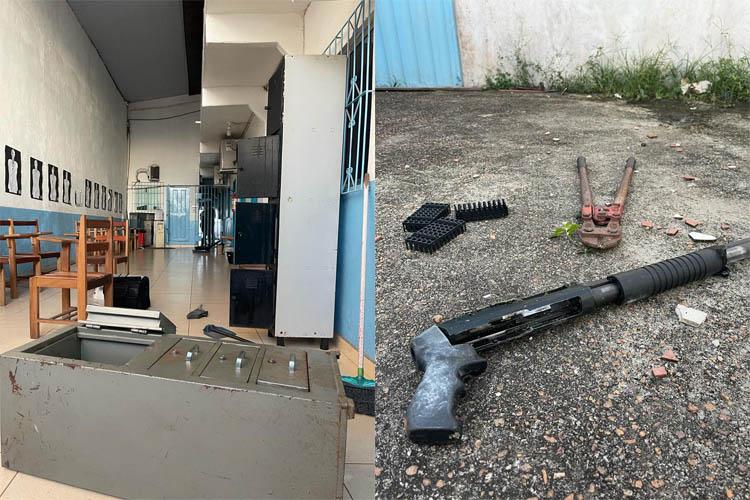 Empresa de segurança é invadida, cerca de 70 armas de fogo e 3500 munições foram levadas